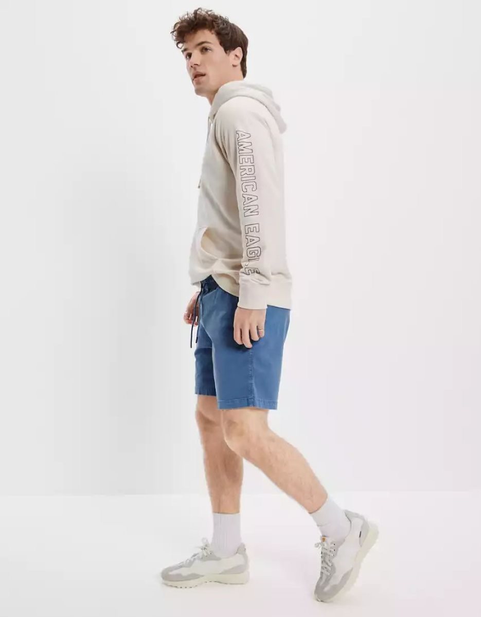 Shorts American Eagle AE Flex Lived-In Athlétiques Trekker Multicolore Homme | QAV-06585219